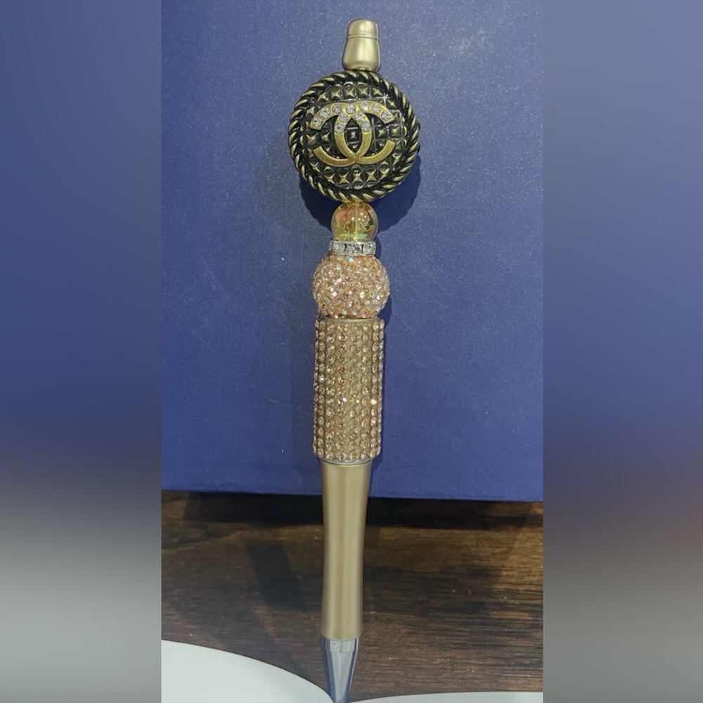 Upcycled CC Gold Bling